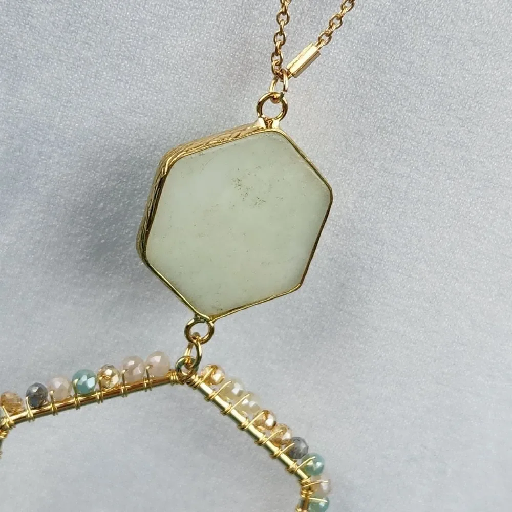 🩵NWT Palmetto Moon Mint Necklace & Earring Set